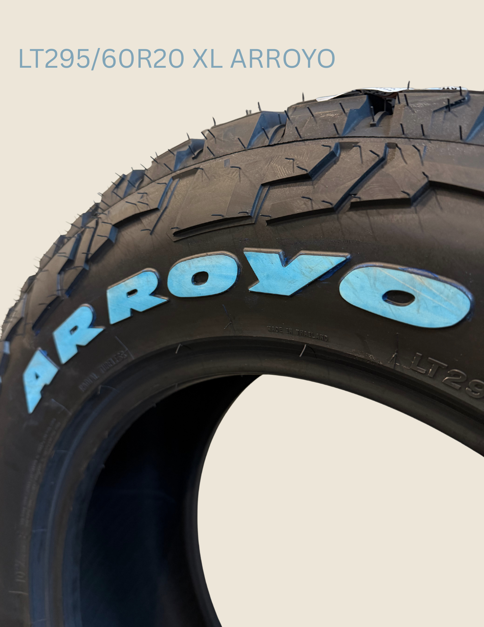 LT295/60R20 XL ARROYO TAMROCK R/T