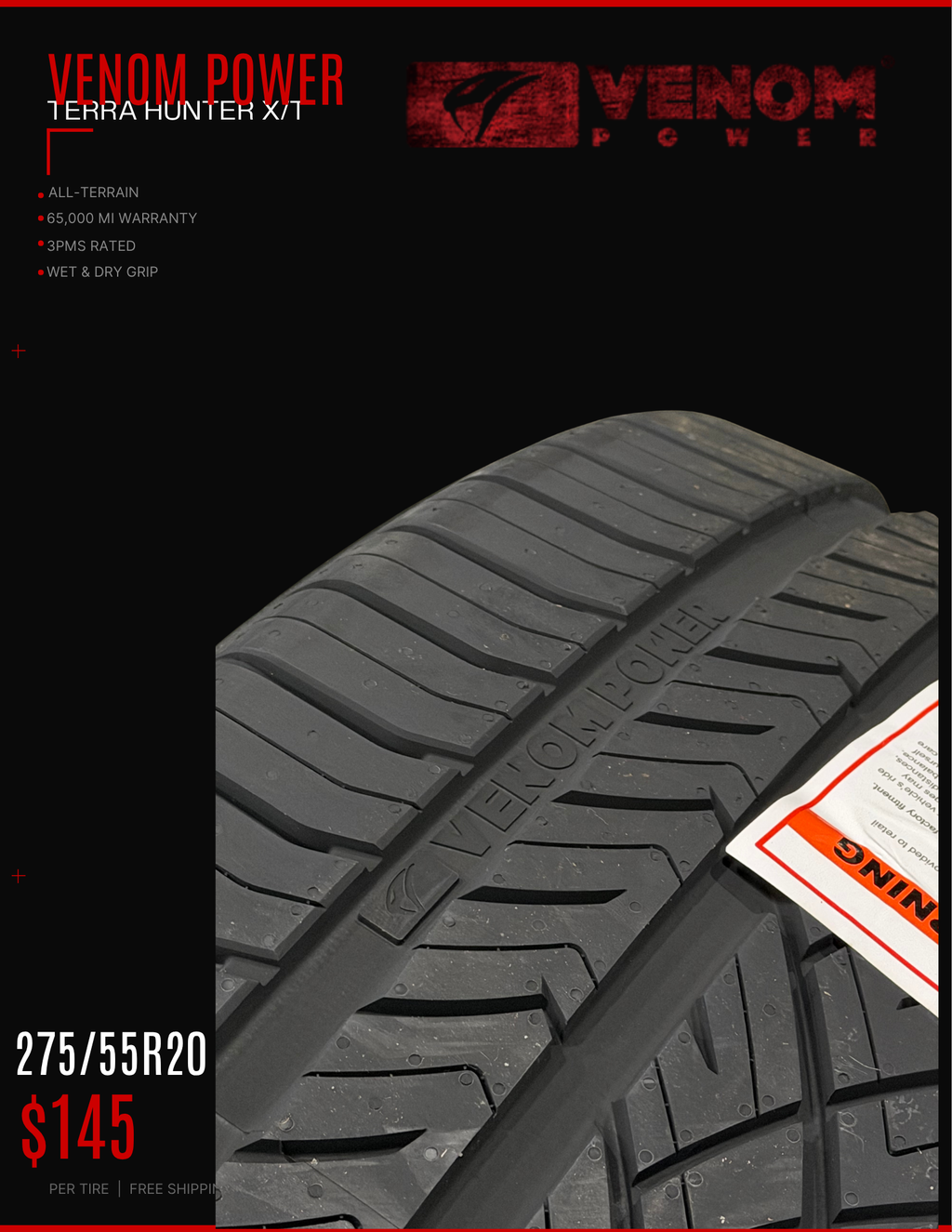 305/35R24 VENOM POWER COVERT GRIP ASP
