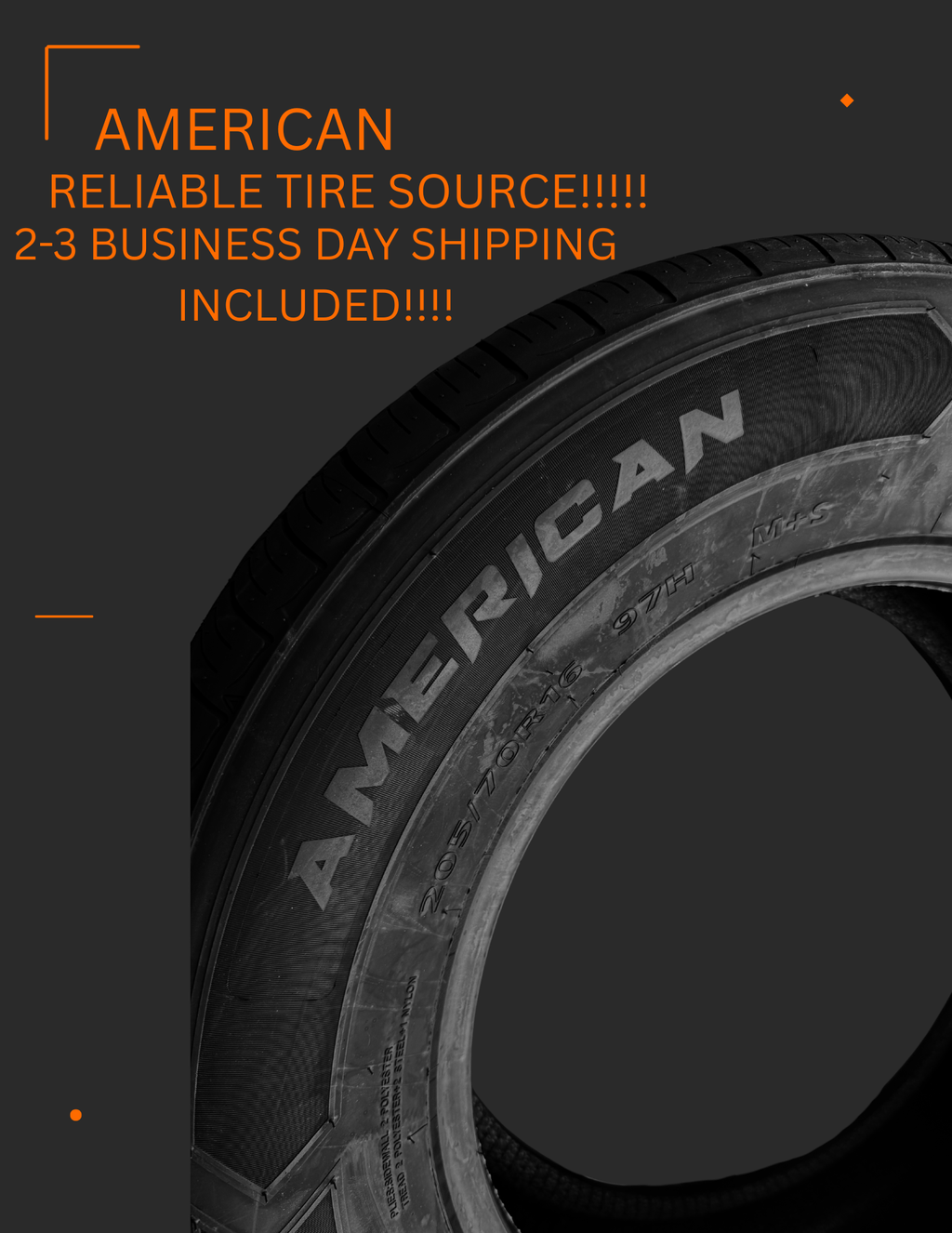 205/70R16 AMERICAN ROADSTAR PRO A/S