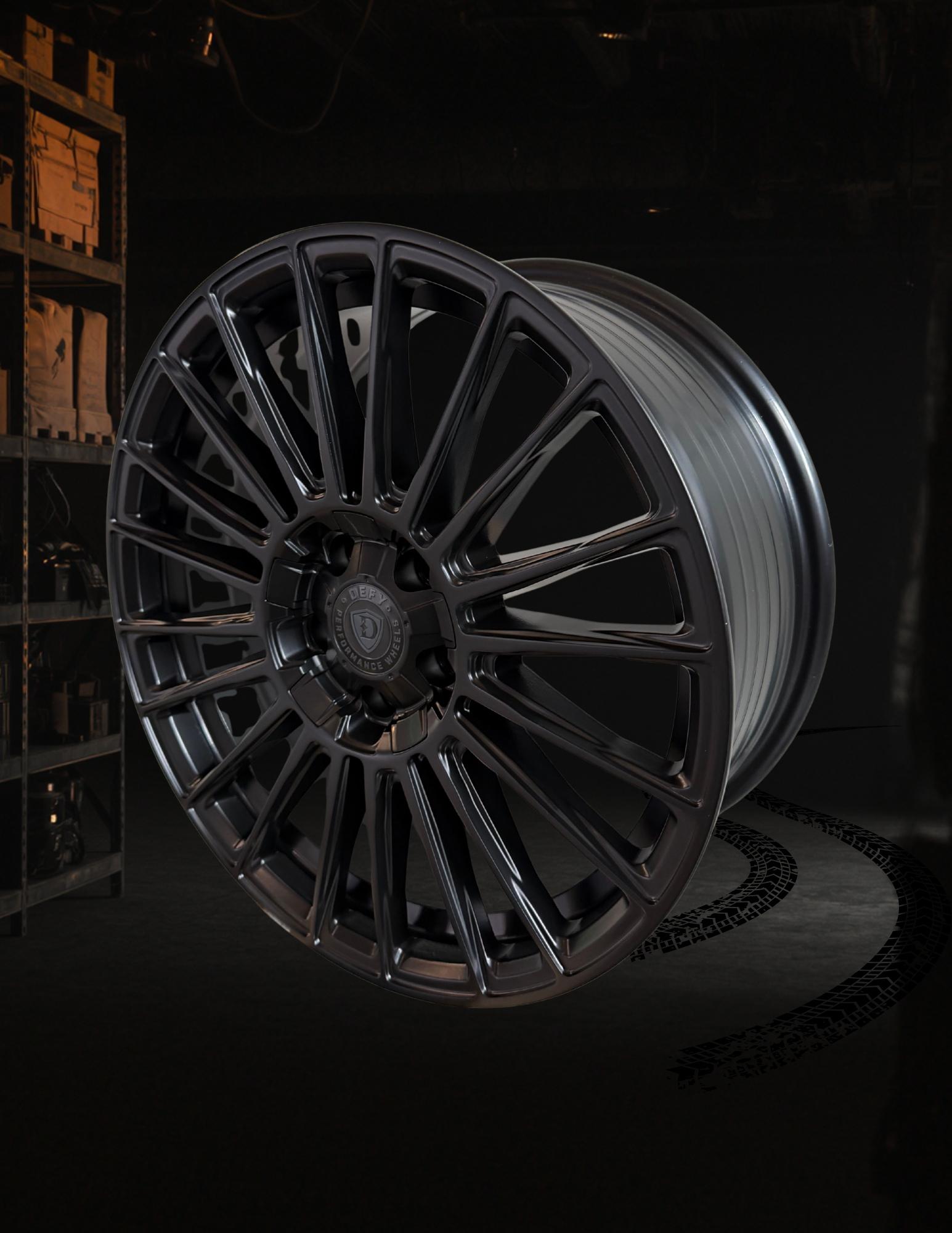 DEFY-WHEELS D12 SATIN BLACK 17X7.5 5X100/5X114.3[D12775065+38SB]
