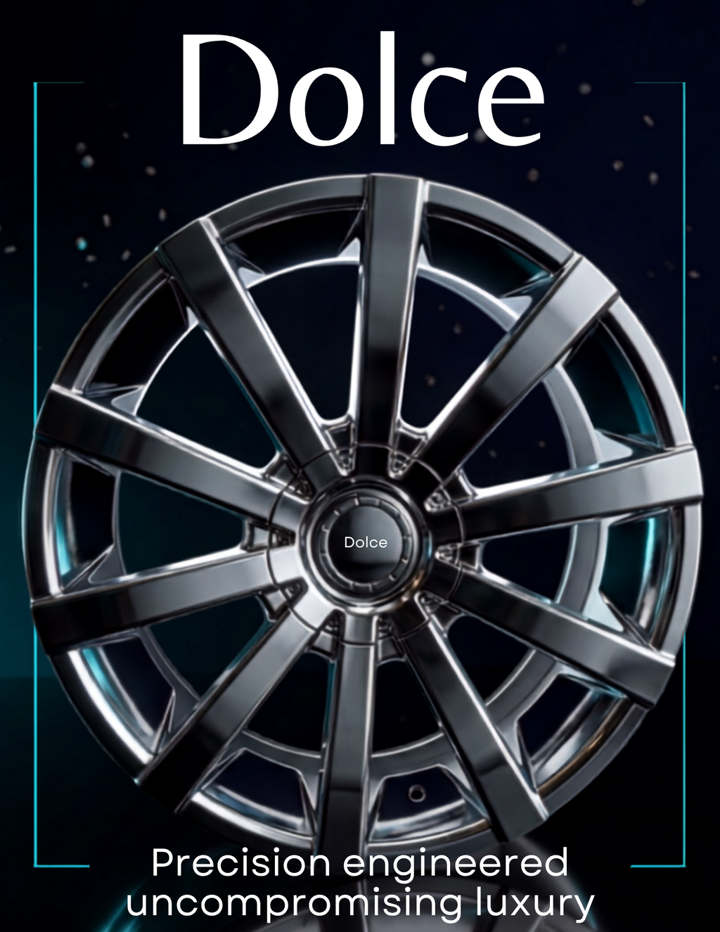 DOLCE-DC68 CHROME 22X9.5 6X135/6X5.5