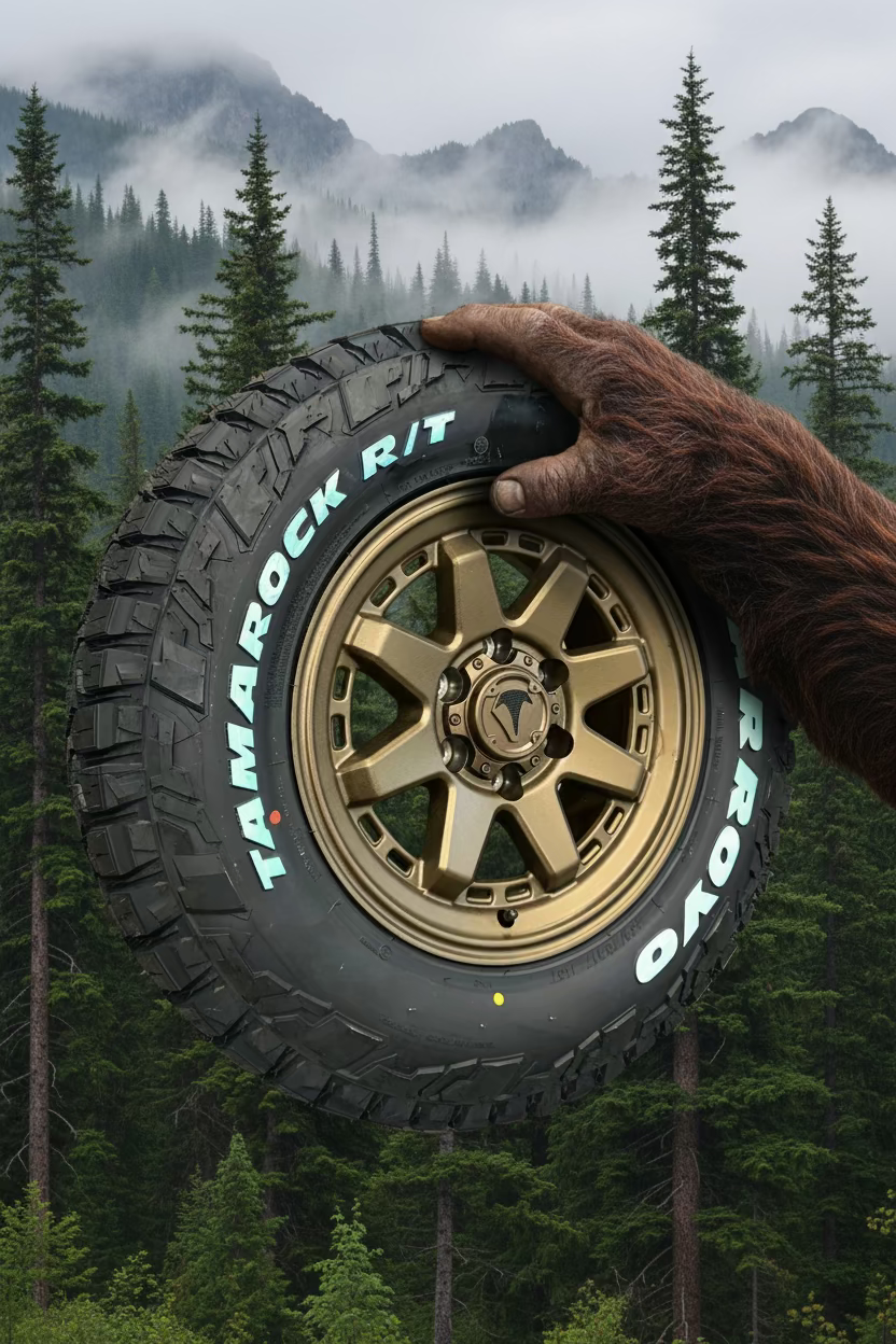TRD Toyota Wheels réplicas 17" Stock fitment