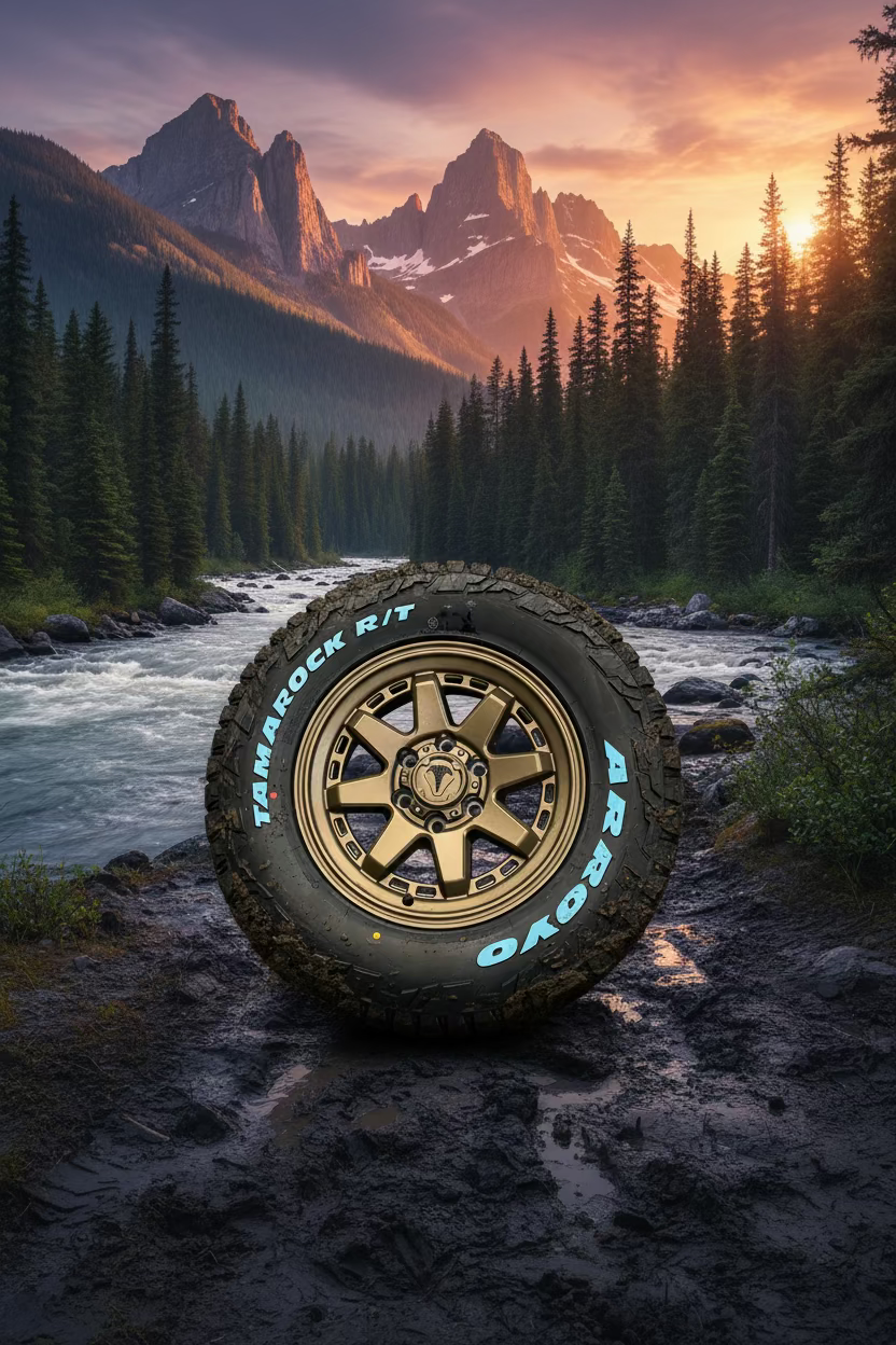 TRD Toyota Wheels réplicas 17" Stock fitment