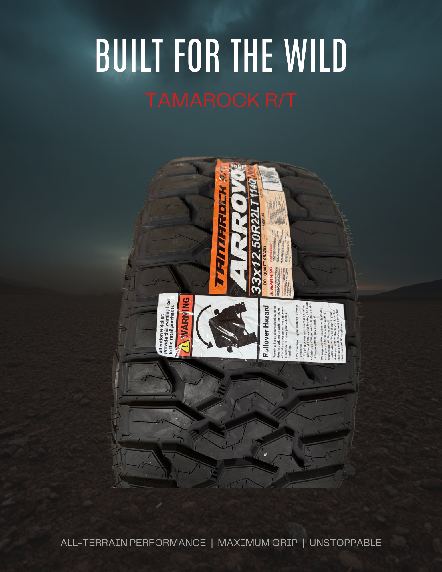 ARROYO TAMROCK R/T TIRES!!!!!!!