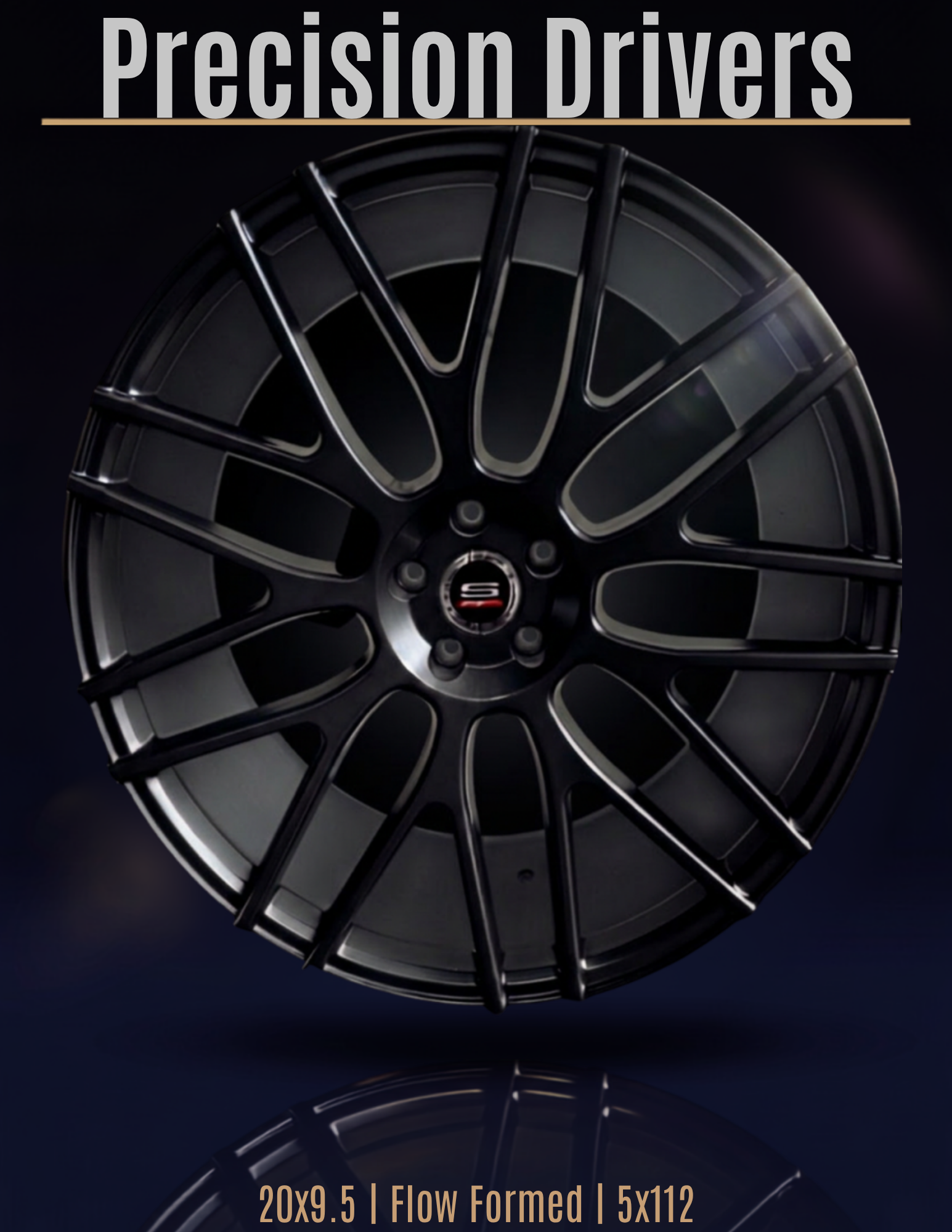 SPEC-1 LUXURY SPL-201 TITANIUM 22X9.0 5X112