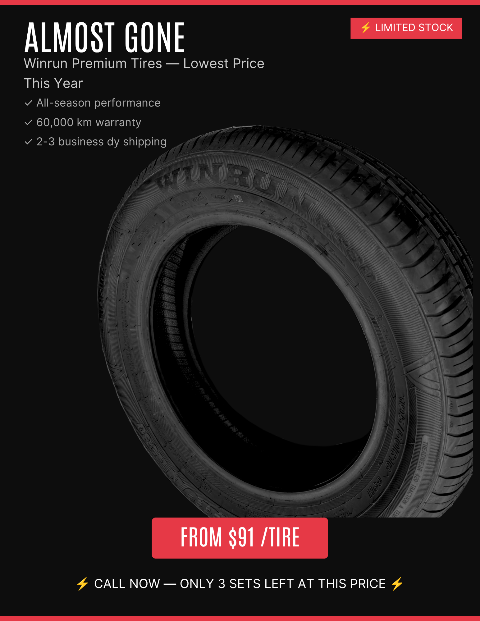 195/60R16 WINRUN R380
