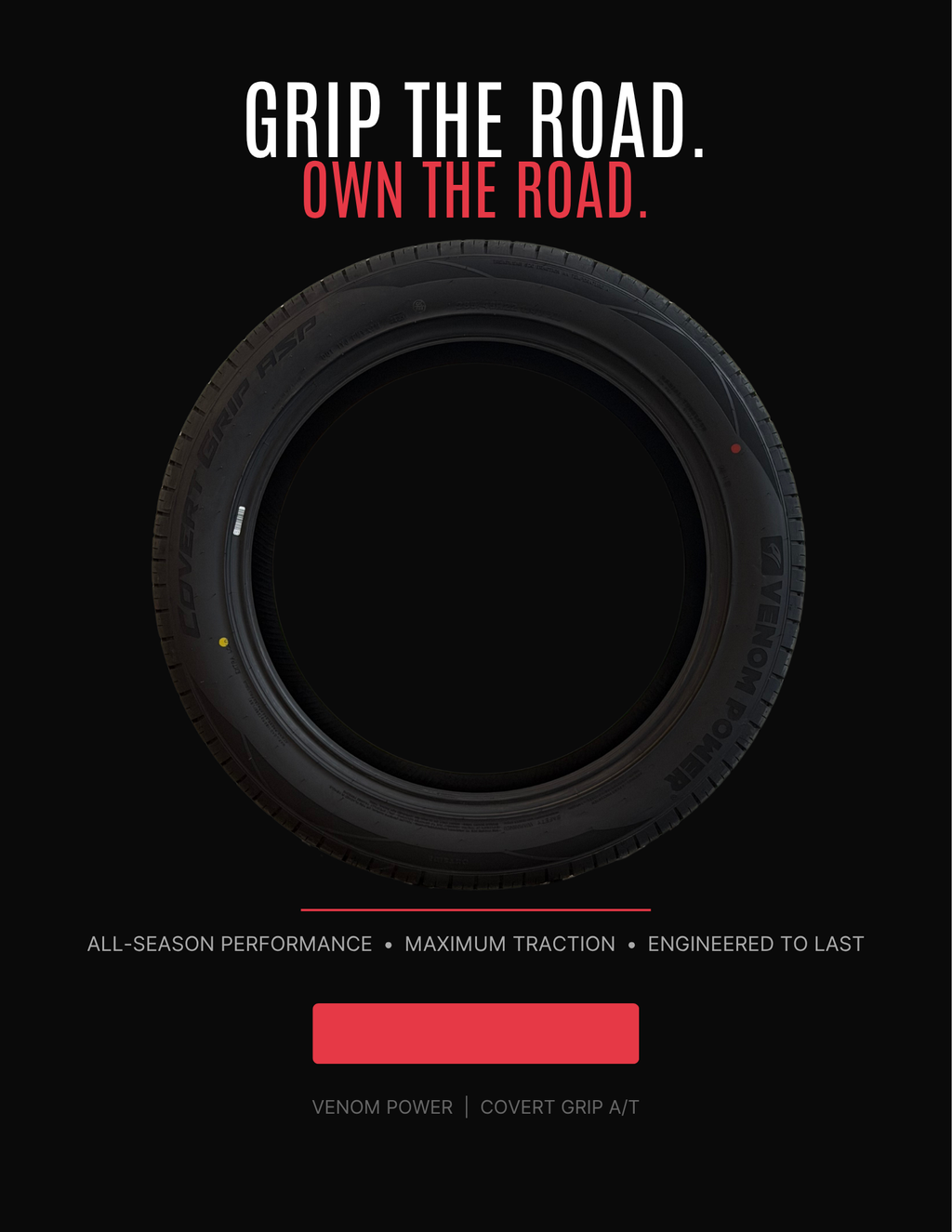 285/45R22 VENOM POWER COVERT GRIP ASP
