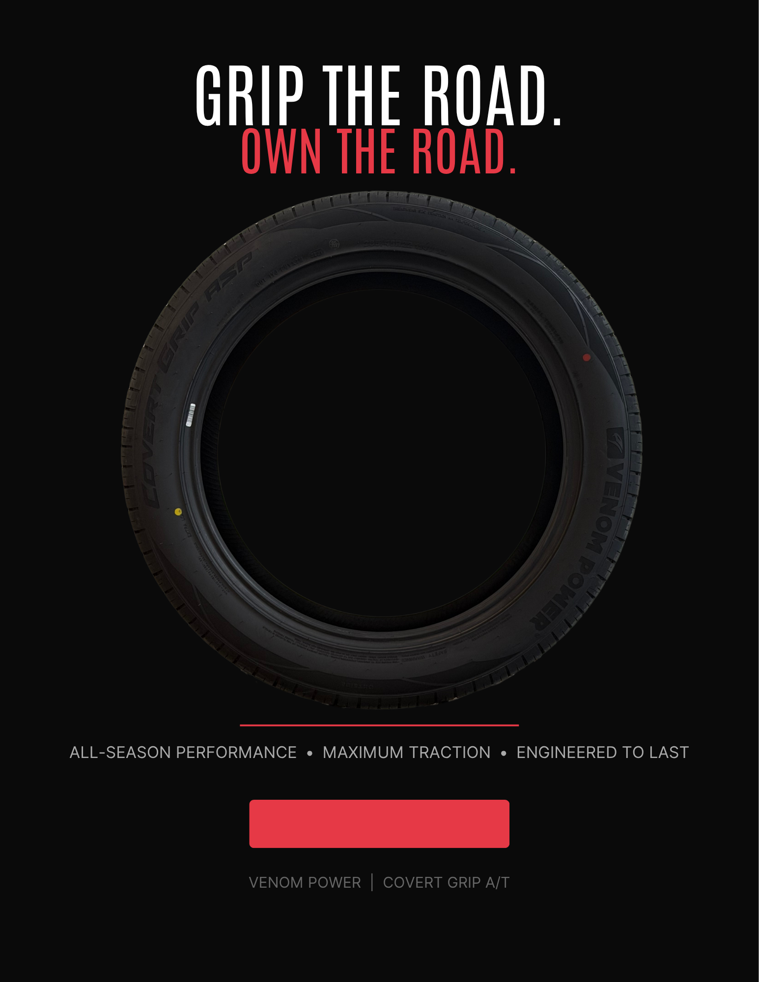 285/45R22 VENOM POWER COVERT GRIP ASP