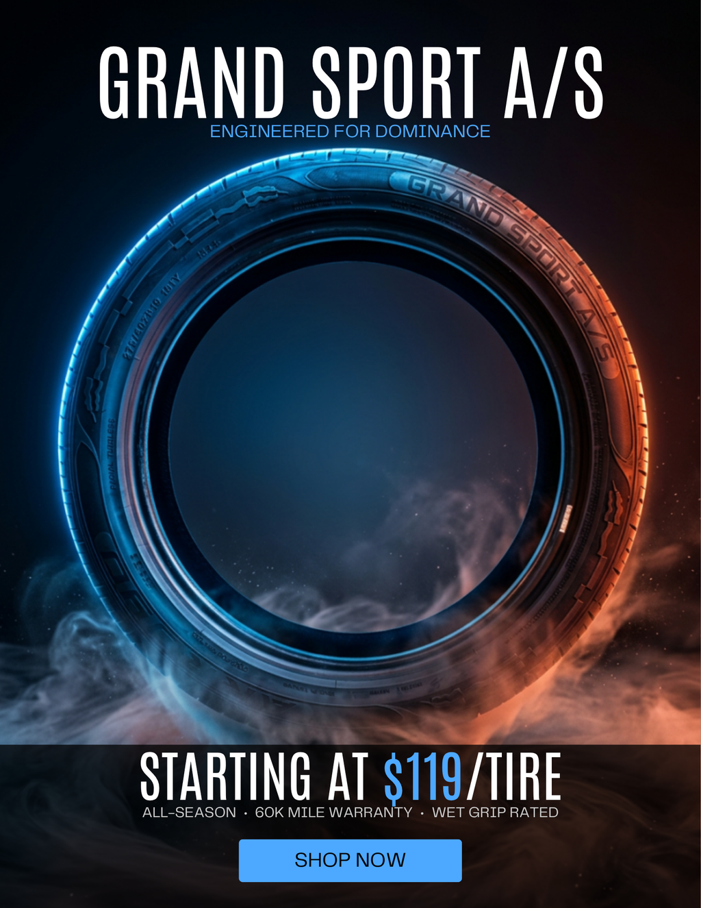 275/40R19 ARROYO GRAND SPORT A/S