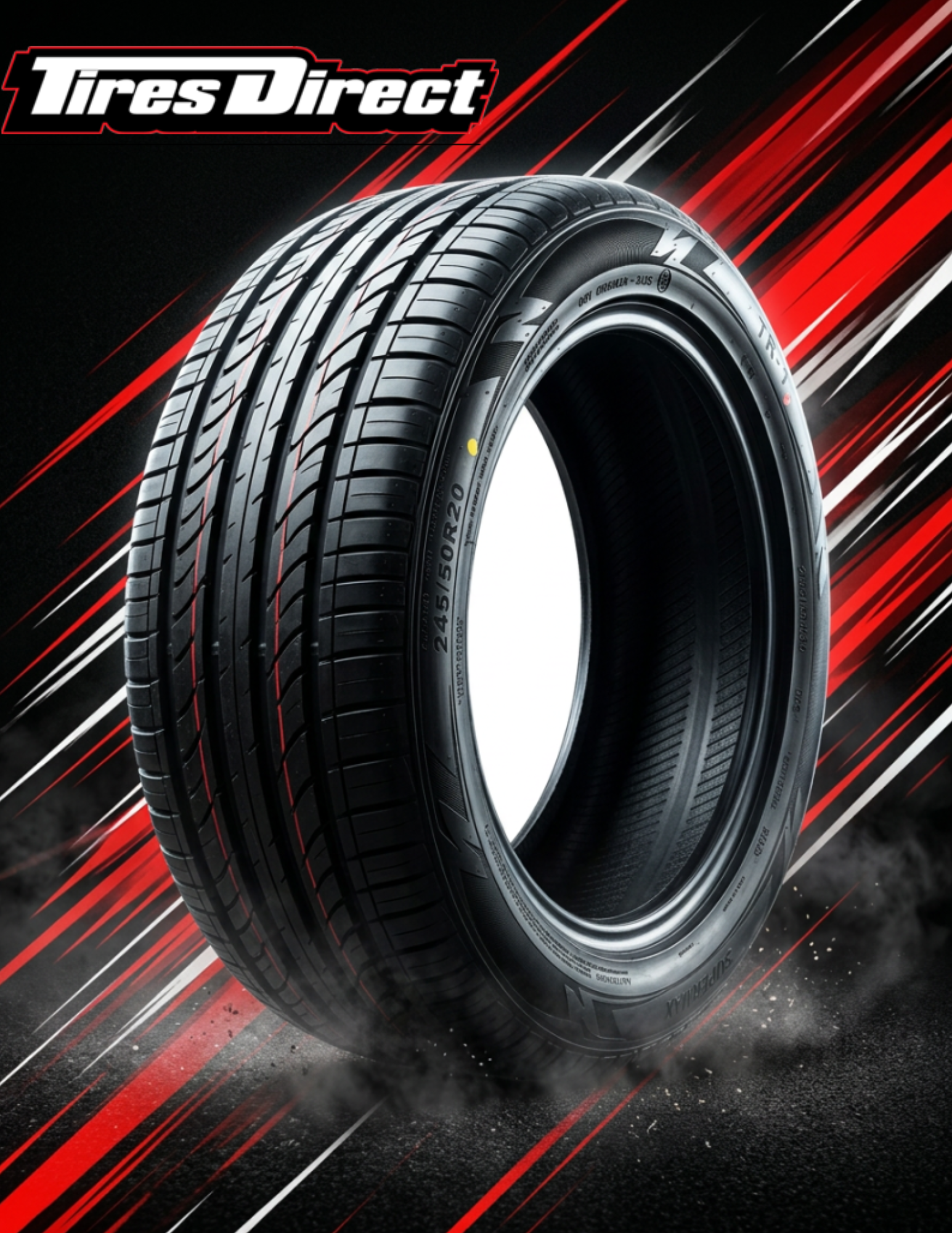 245/50R20 SUPERMAX TR-1 105V XL A/S TIRES!!!!!!!!