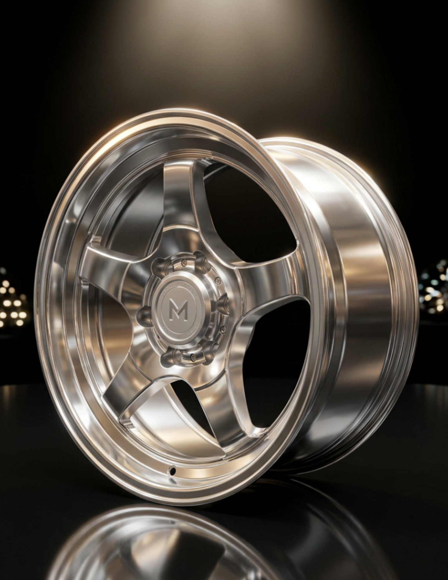 MFLOW Mf05 Machine Silver 17x8.5 6x139.7