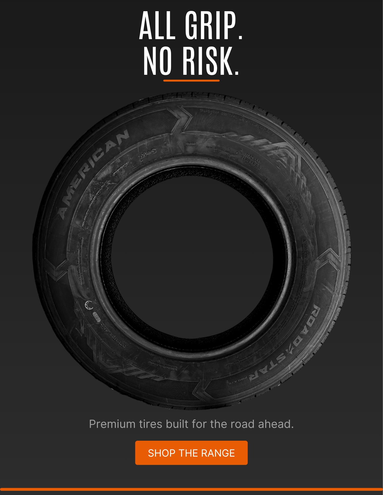205/70R16 AMERICAN ROADSTAR PRO A/S