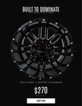 WICKED-OFFROAD W826 GLOSS BLACK 20X10 6X135/6X139.7