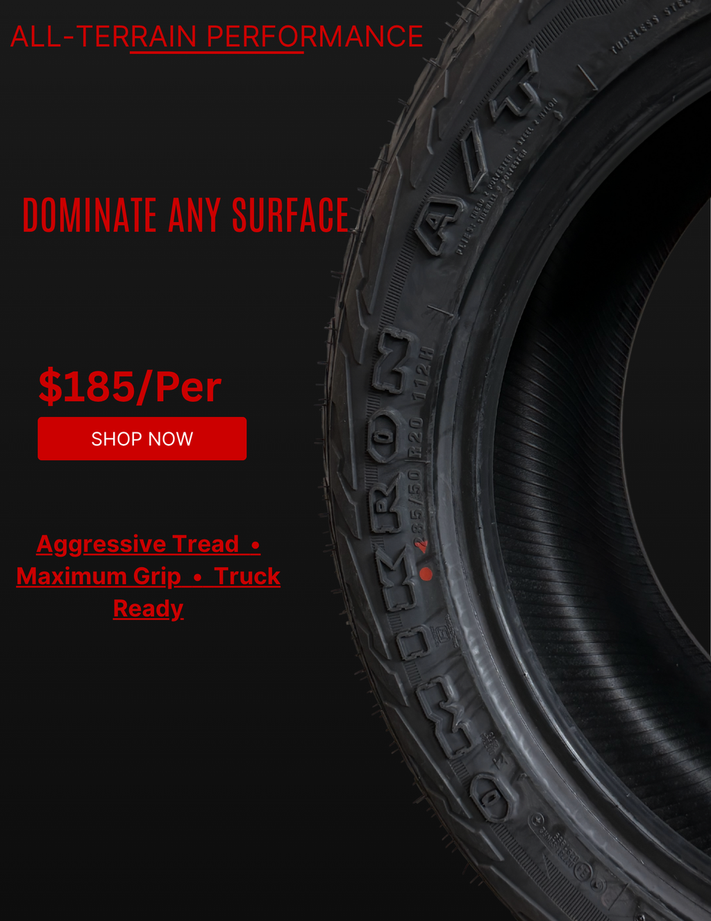 285/50R20 ACCELERA OMIKRON A/T