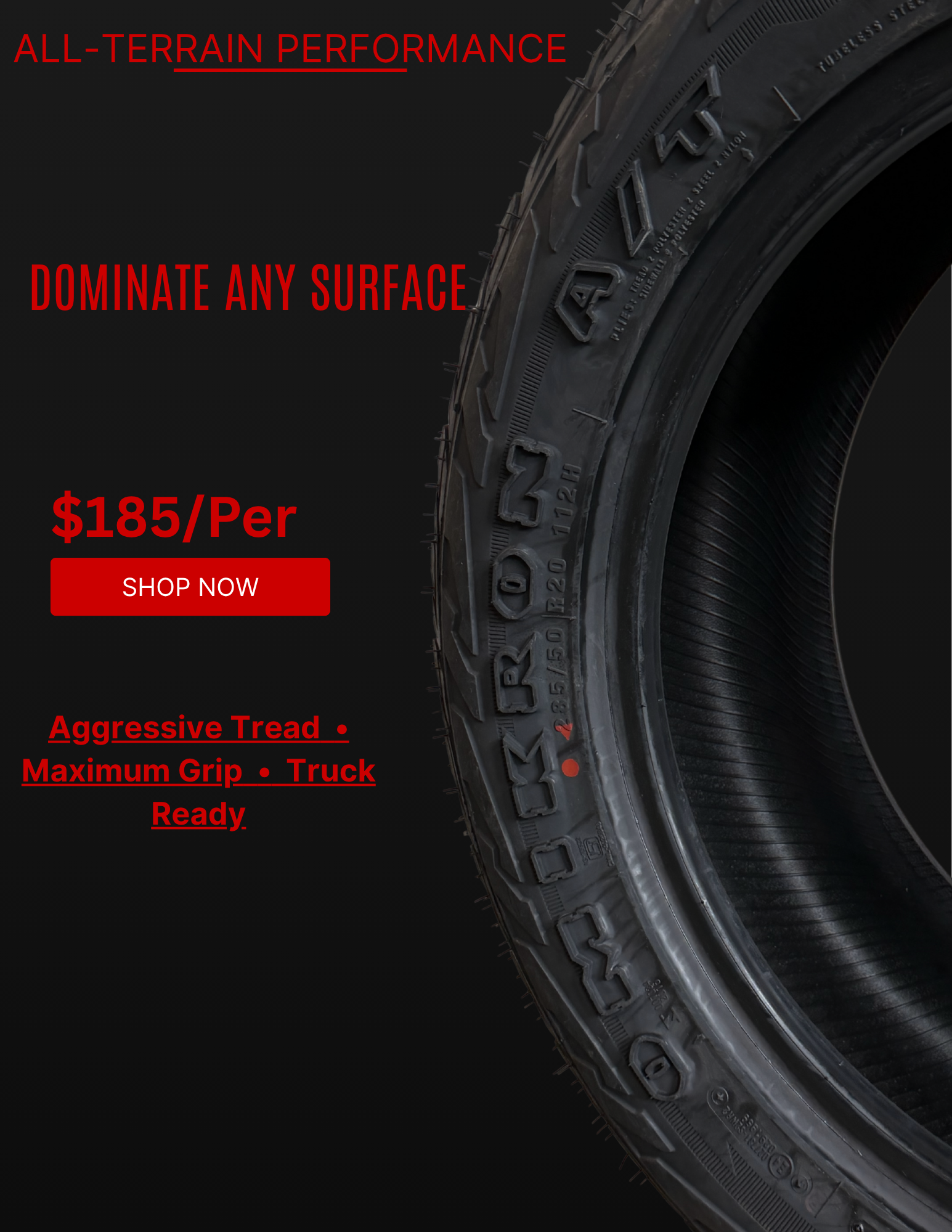 285/50R20 ACCELERA OMIKRON A/T