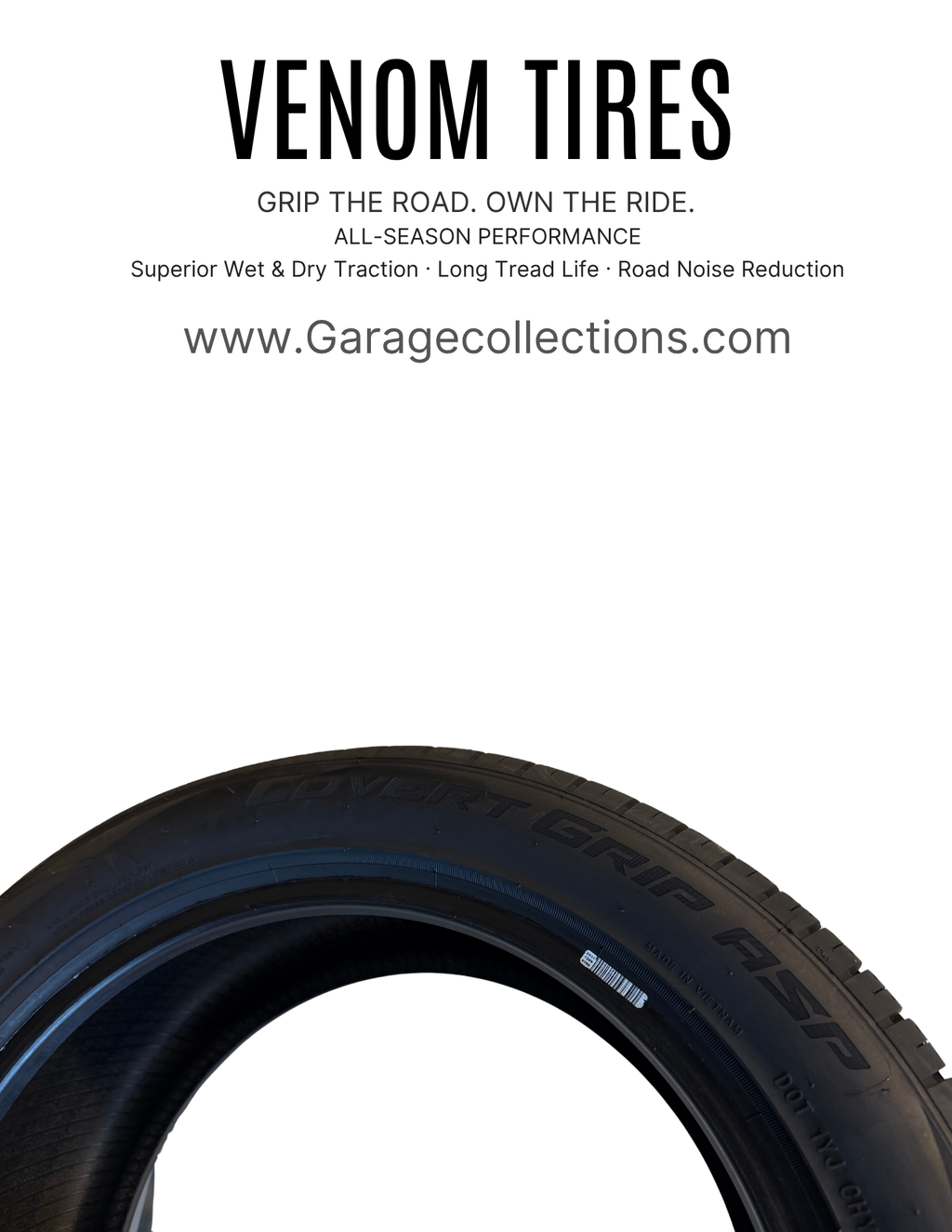 215/50R17 VENOM POWER COVERT GRIP ASP